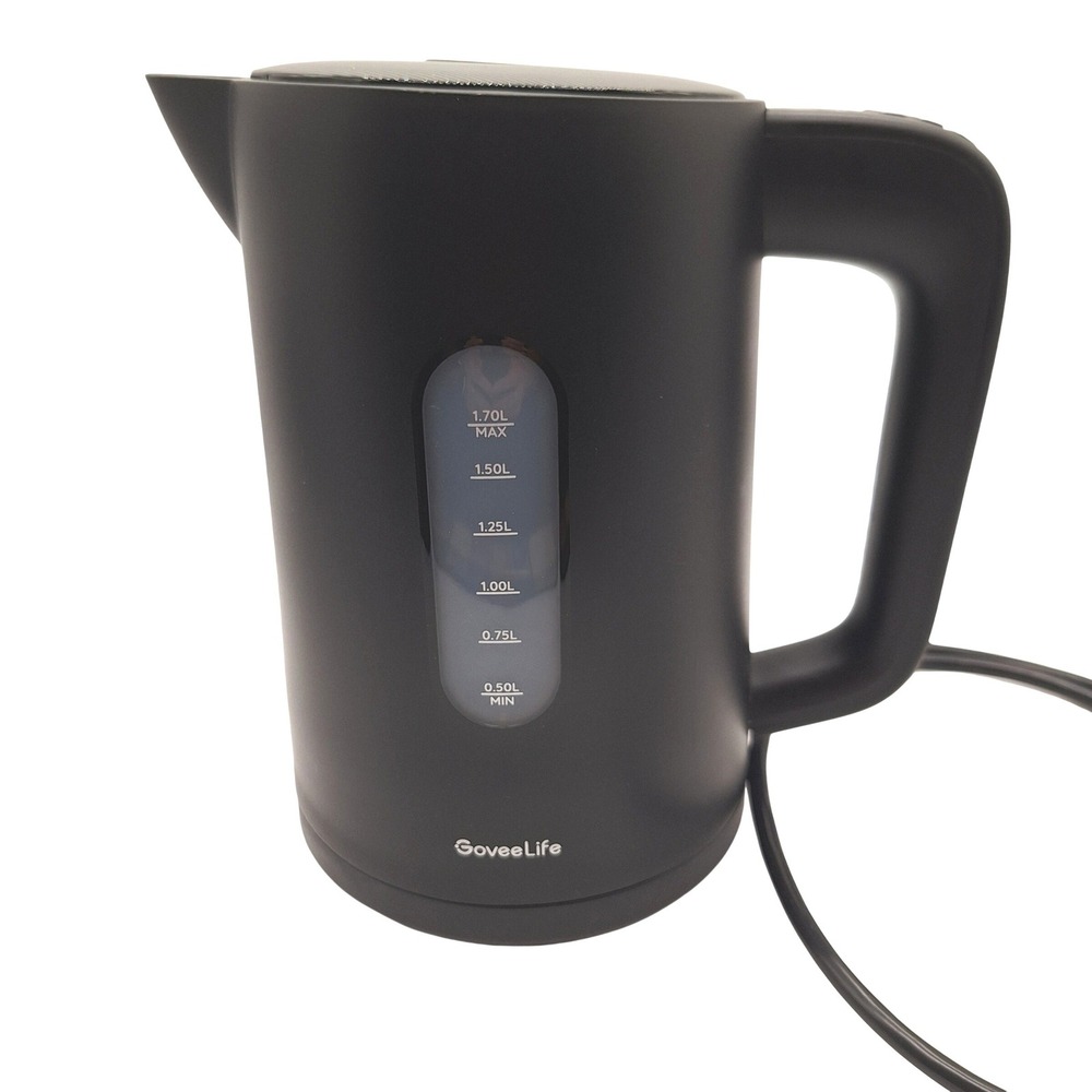 GoveeLife Smart Electric Kettle 1.7L Matte Black WiFi Tea Coffee Variable Temp